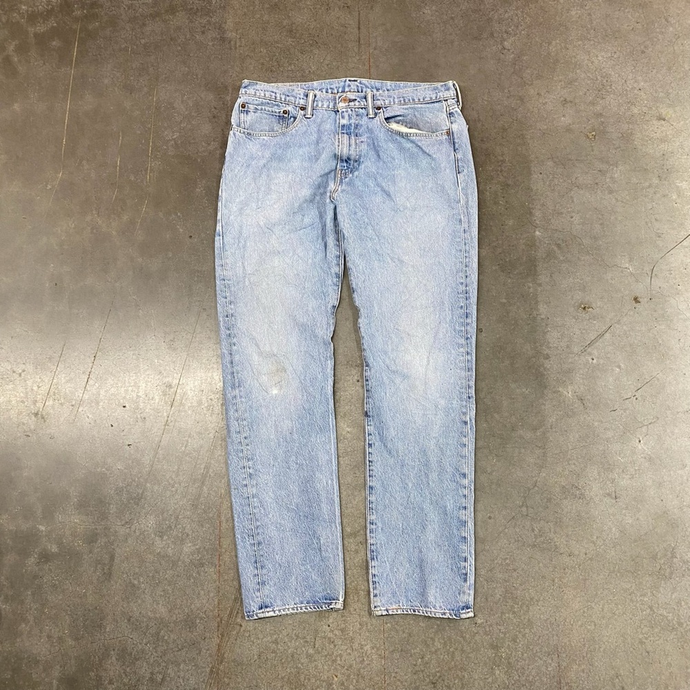 Levi’s 502 Tapered Fit Light Wash Denim Jeans‎ Men’s W34 L34 Vintage